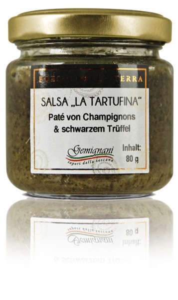 Paté von Champignons & schwarzen Trüffeln