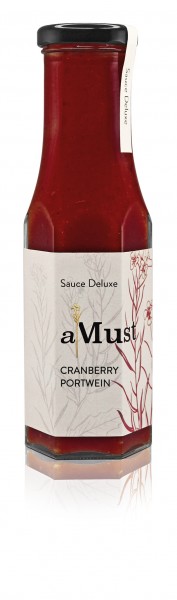 AMust Cranberry-Portwein Sauce